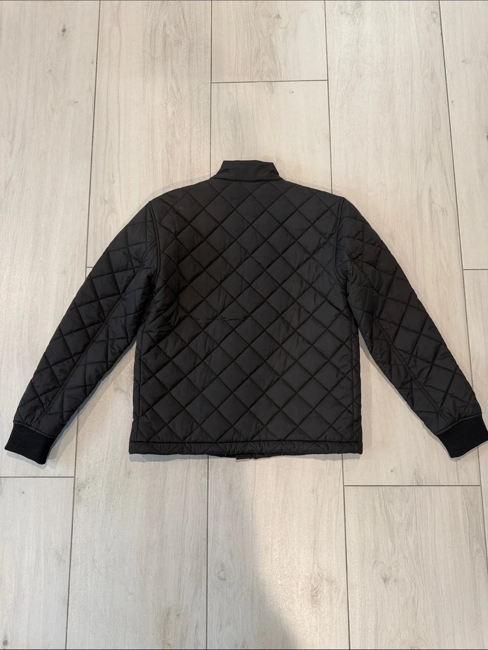 Banana Republic Quilted Jacket in Black